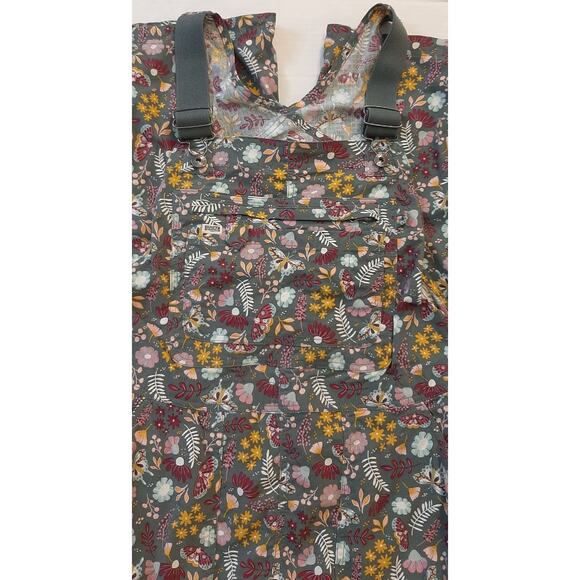 Duluth Trading Co. Heirloom Butterfly and Floral Print Gardening Bib Large X 31L - Picture 10 of 12